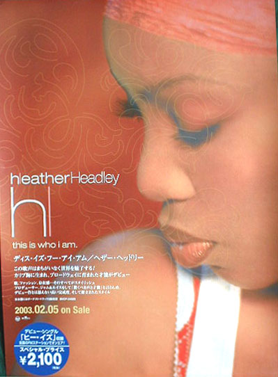 Heather Headley 「This Is Who I Am」のポスター