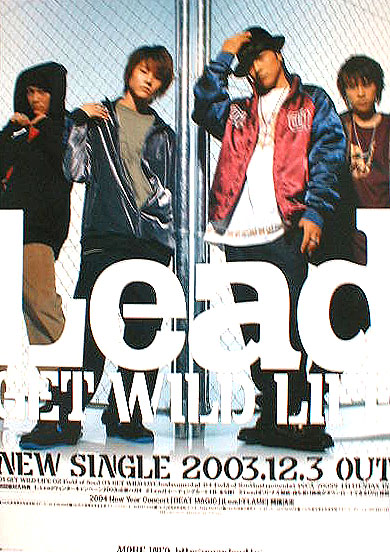 Lead 「GET WILD LIFE」のポスター