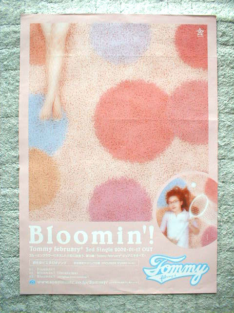 Tommy february6 （川瀬 智子）「Bloomin'!」のポスター