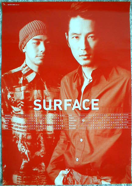 SURFACE（サーフィス）のポスター
