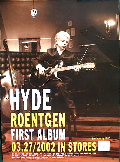 hyde 「ROENTGEN」のポスター