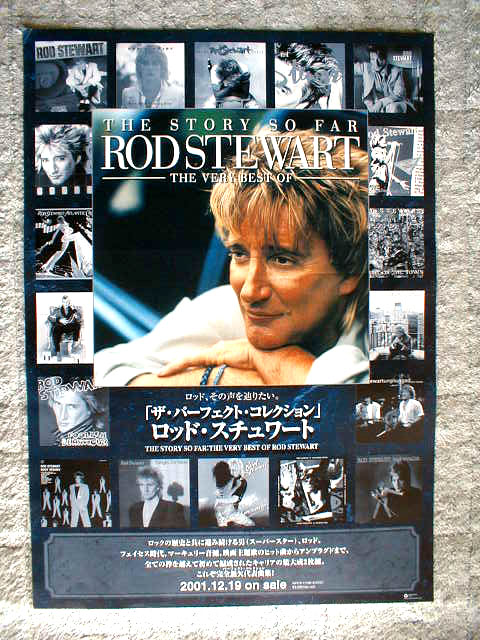 ROD STEWART ロッド・スチュワート「ザ・パーフェクト・コレクション」のポスター