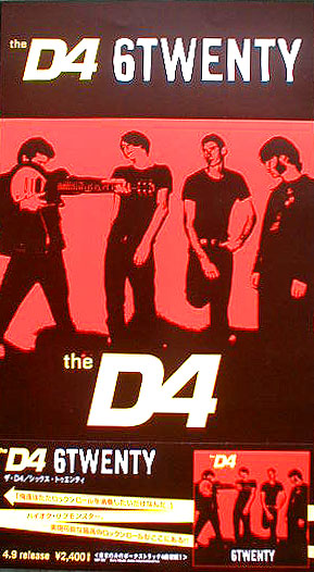 ザ・D4 （ザ・ディーフォー) 「6twenty」のポスター