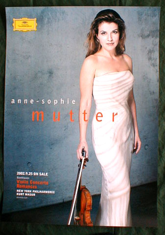 アンネ＝ゾフィー・ムターのポスター