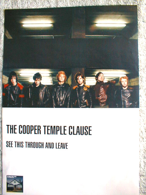THE COPER TEMPLE CLAUSE 「See This Through and Leav」のポスター