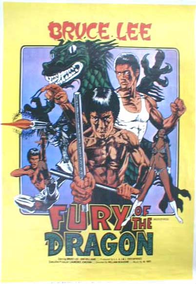 Fury of the Dragon （ブルース・リー）のポスター