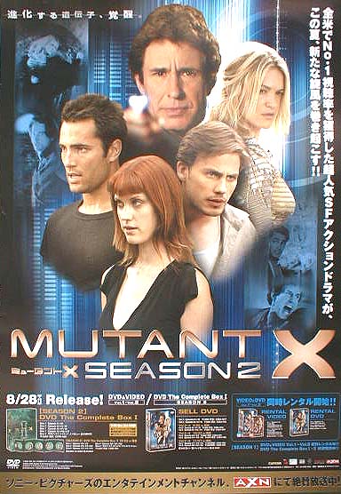 ミュータントX シーズン2 （ジョン・シーア）のポスター