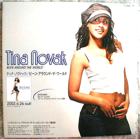 ティナ・ノヴァック （TINA NOVAK） 「Been Around the World」のポスター