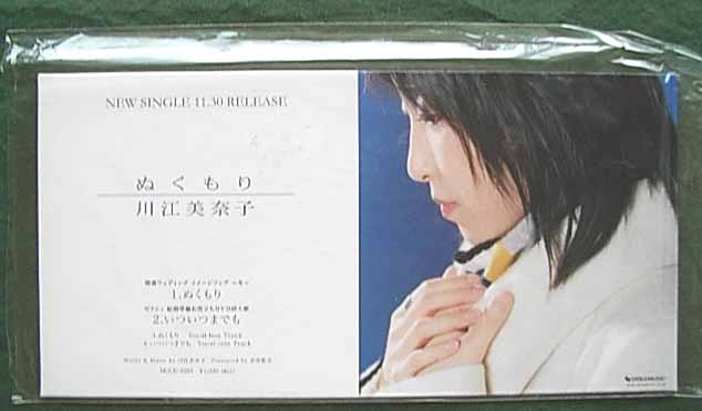 川江美奈子 「ぬくもり」のポスター
