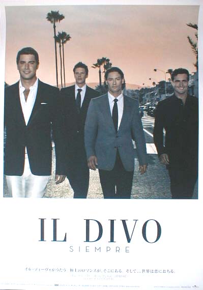イル・ディーヴォ （Il Divo） 「シエンプレ−」のポスター