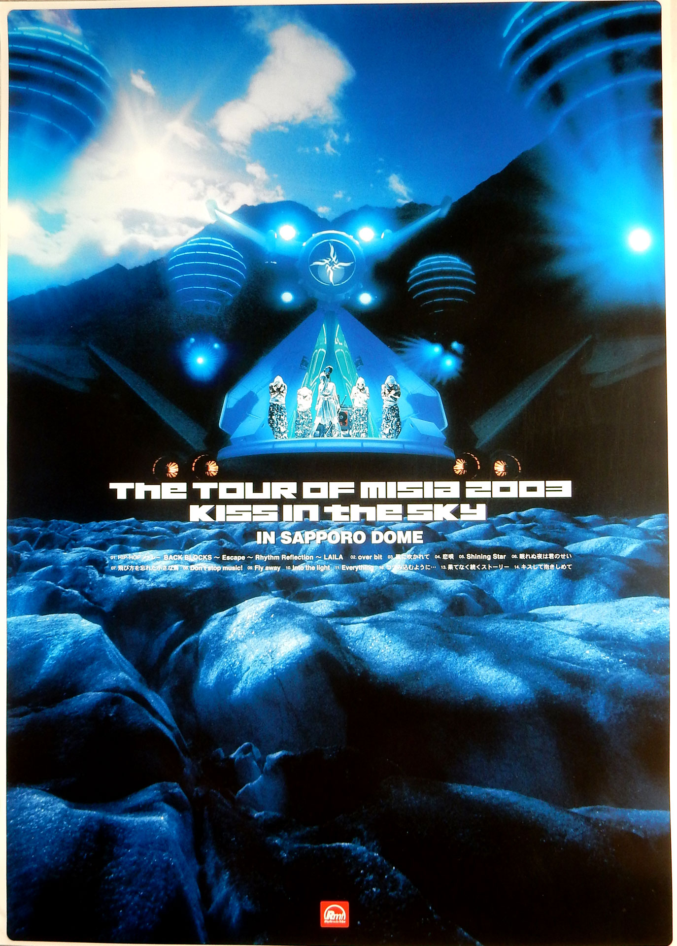 THE TOUR OF MISIA 2003 KISS IN THE SKY IN SAPPORO DOMEのポスター