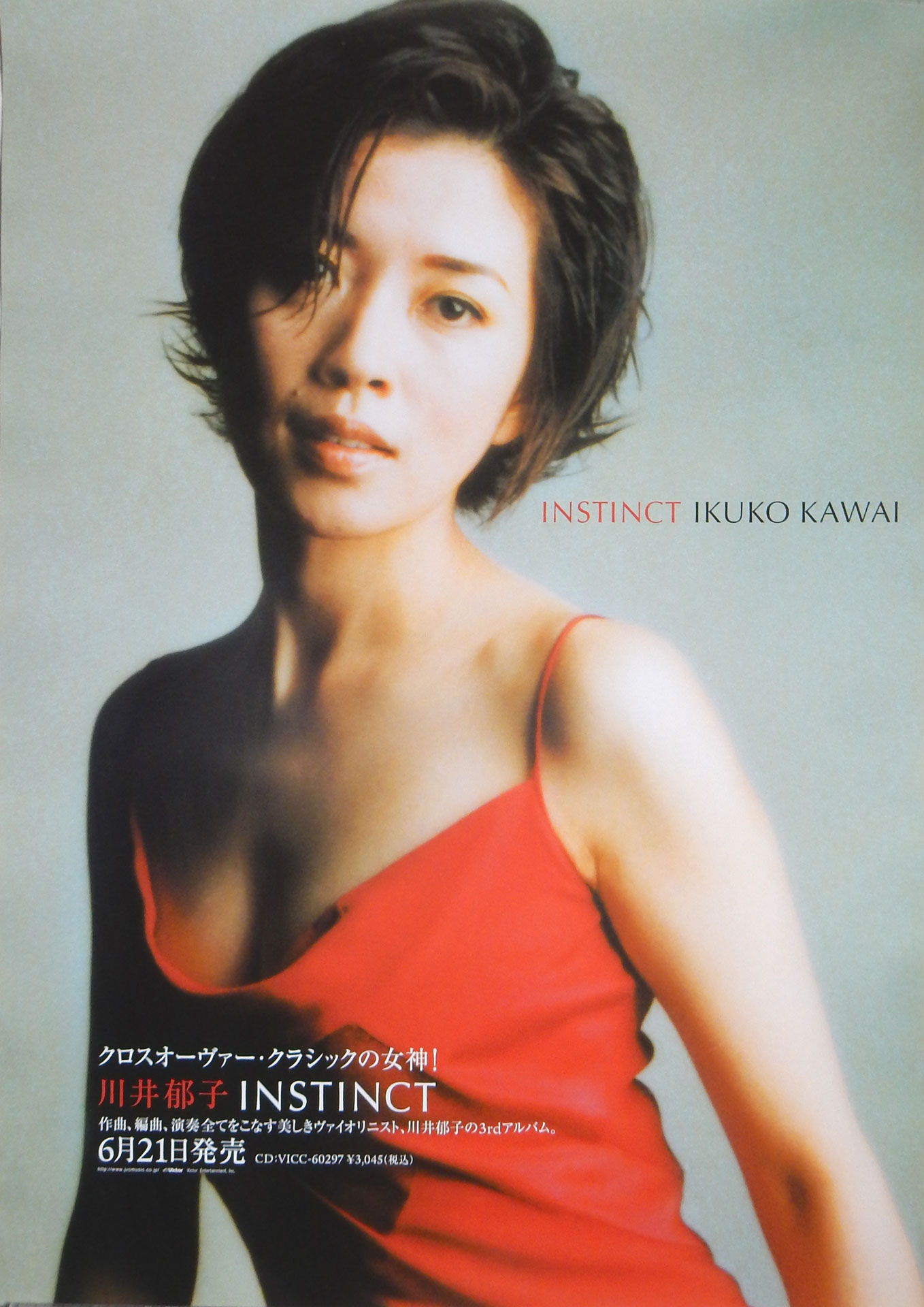 川井郁子 「インスティンクト」のポスター