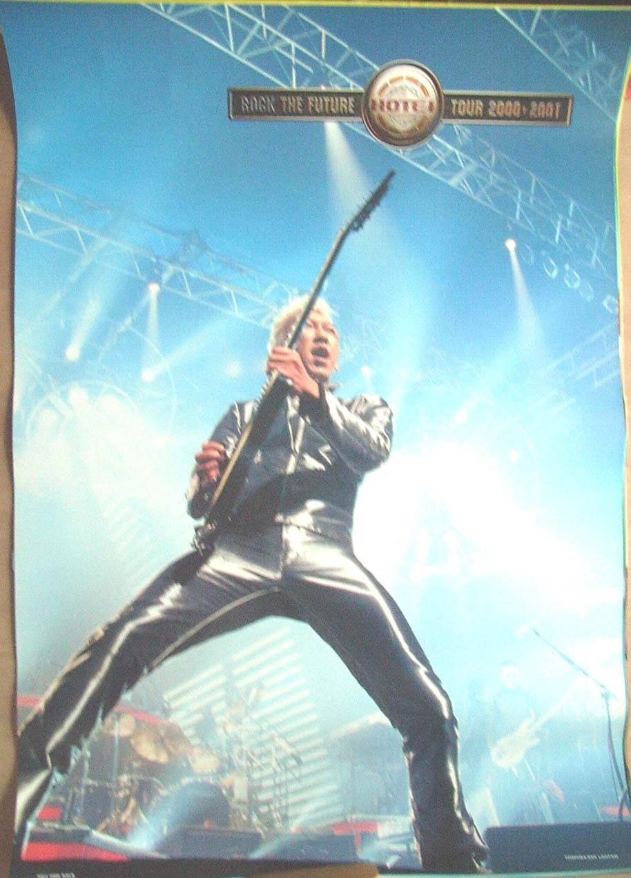 布袋寅泰 「ROCK THE FUTURE TOUR 2000−2001」のポスター