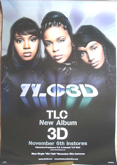 TLC 「3D」のポスター