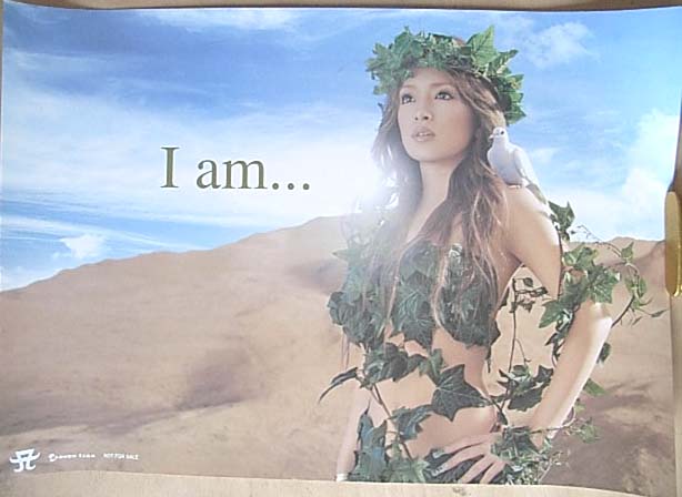 浜崎あゆみ 「I am…」のポスター