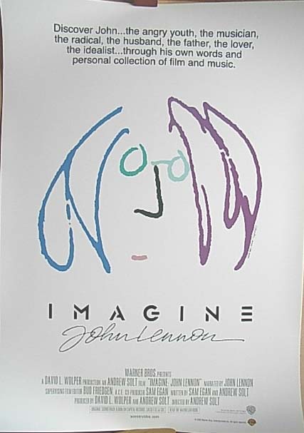 ジョン・レノン 「イマジン」のポスター