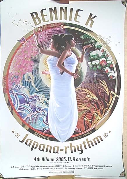 BENNIE K 「Japana−rhythm」のポスター