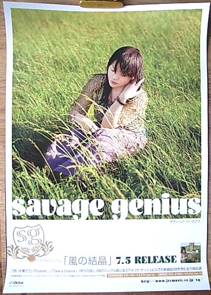 savage genius 「風の結晶」のポスター
