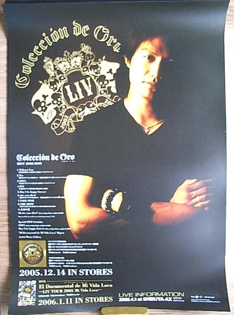 LIV 「Coleccion de Oro BEST 2002−2005」のポスター