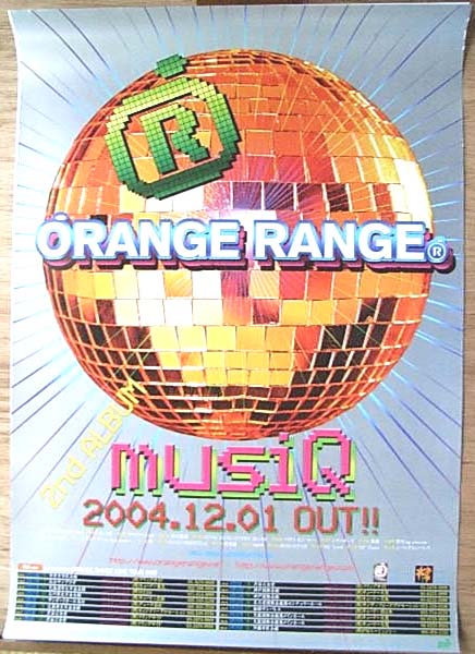 ORANGE RANGE （オレンジレンジ）  「musiQ」のポスター