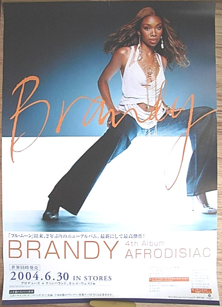 BRANDY（ブランディ） 「Afrodisiac」のポスター