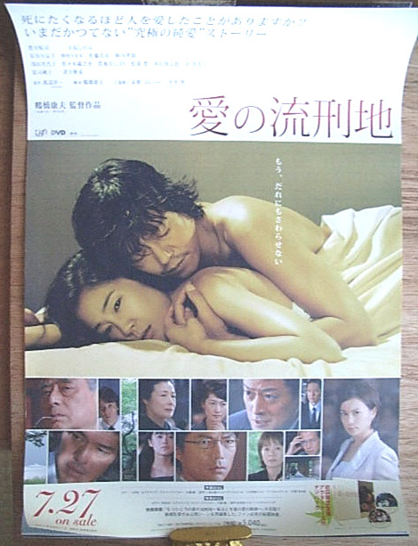 愛の流刑地 （豊川悦司）のポスター