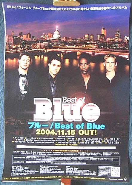 Blue 「Best Of Blue」のポスター