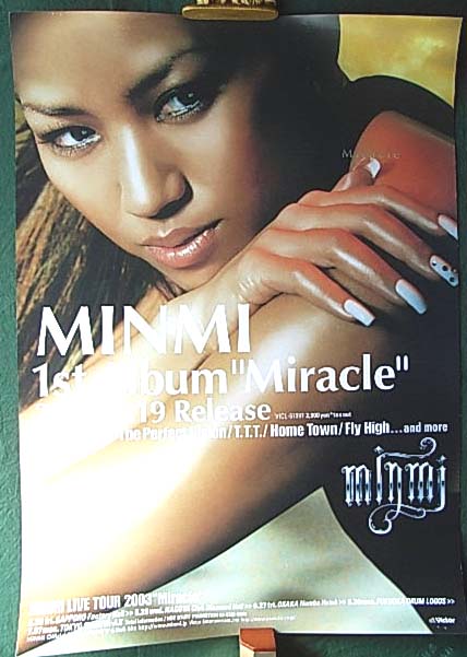 MINMI 「Miracle」のポスター
