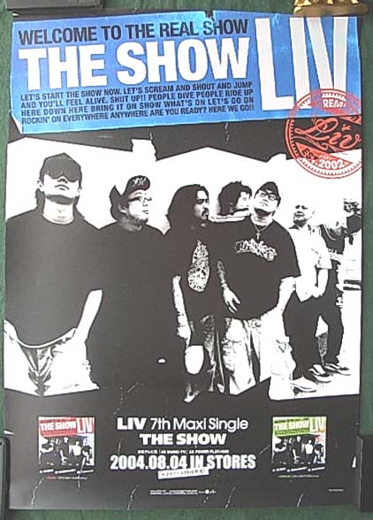 LIV （押尾学） 「THE SHOW」のポスター