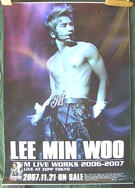Lee Min-Woo(イ・ミヌ) 「M LIVE WORKS・・」 のポスター