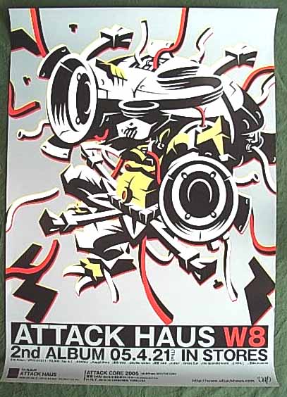 ATTACK HAUS 「W8」のポスター
