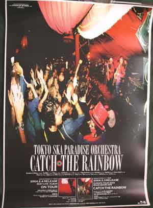 東京スカパラダイスオーケストラ 「CATCH THE RAINBOW」  のポスター