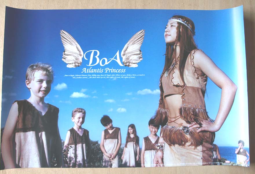 BoA 「Atlantis Princess 」のポスター