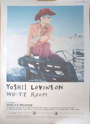 YOSHII LOVINSON 「WHITE ROOM」のポスター
