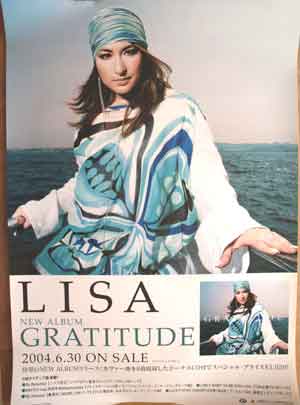 LISA 「GRATITUDE」のポスター