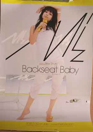 Miz 「Backseat Baby」のポスター