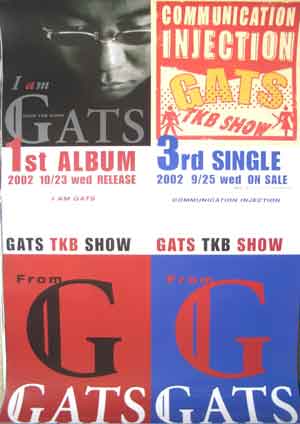 GATS TKB SHOW 「I am GATS」のポスター