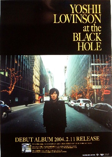YOSHII LOVINSON 「at the BLACK HOLE」のポスター