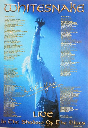 ホワイトスネイク （Whitesnake）のポスター